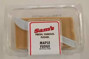 Maple Sam's Fresh Famous Fudge (2) 8 Unzen Behälter Kostenloser Versand - Bild 1 von 1