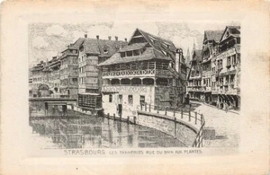 Strasbourg - Straße Des Bade- Nach Pflanzen - Picture 1 of 2