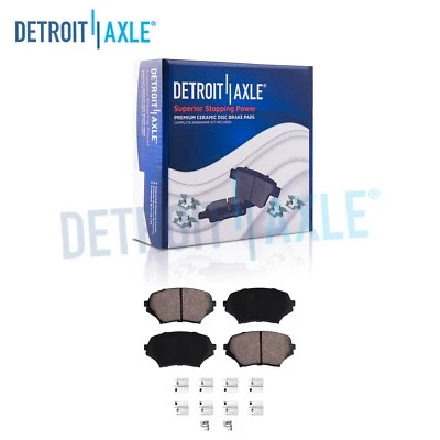 Pastillas de freno delanteras de cerámica con hardware para Mazda MX-5 Miata 2006-2013 2014 2015 Foto 1 de 4