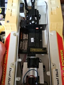 Vintage Radio Shack STINGER Radio Controlled Racing Boat Missing Battery Charger - Picture 1 of 13