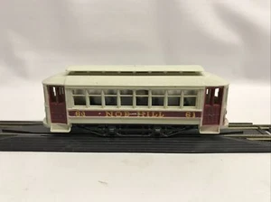 TYCO 214B Nob Hill Powered Trolley #61 Plastic HO Scale Tested Runs Well - Picture 1 of 6