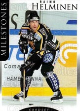 2009-10 Finnish Cardset Milestones #1 Raimo Helminen
