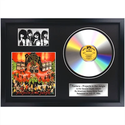 Pantera - Projects in the Jungle / CD / Souvenir in black frame / Heavy Metal - Image 1 of 4