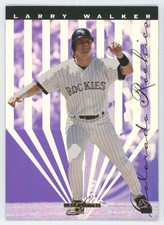 1995 Donruss Leaf Limited Silver Larry Walker Colorado Rockies #91