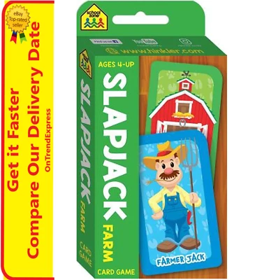 School Zone Slapjack Flash Card Game by Hinkler Pty Ltd - Image 1 of 4