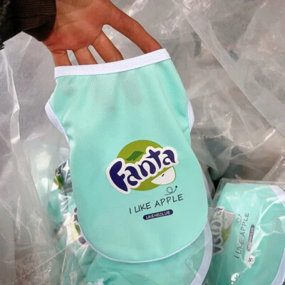 Dog Mesh Various Pet Puppy Small Dog Cat Pet Clothes Vest T Shirt Apparel new ↷ - Image 1 of 4