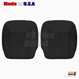 2010 2011 2012 Mercedes Benz GL350 GL450 GL500 Front Bottoms Black Lather Cover - Picture 1 of 9