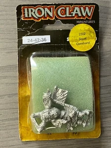 Warhammer 40k Space Dwarfs  Rogue Trader era Squat Command - Iron Claw Metal OOP - Picture 1 of 1