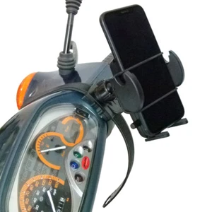 Scooter / Moped Collar Phone Mount with Adjustable Holder for OnePlus - Picture 1 of 7