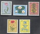 Netherlands Mint NH flowers set Sc# B343/B347 flora water lilies SCV $11 1994