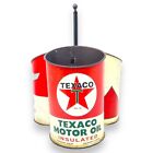 Texaco Oil Can Metal Caddy With Retro Vintage Inspired Design