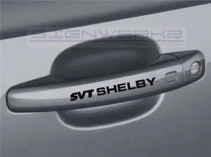 SVT Shelby Door Handle Decal Sticker logo ford svt GT F-150 Mustang - Set of 4  - Bild 1 von 17