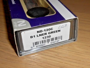 ND-120C DAPOL N GAUGE B1 CLASS 1230 LOCOMOTIVE LNER GREEN DCC - EMPTY BOX+INNER - Picture 1 of 2