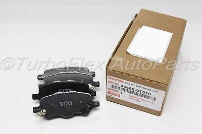 Conjunto de pastilhas de freio traseiras Toyota Venza 2009-2016 fabricante de equipamento original 04466-0T010 - Imagem 1 de 4