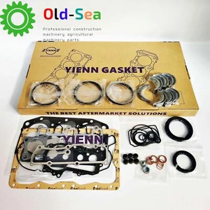 New 3TNV84T-KJFM 3TNV84HT-BMJFM Re-Ring Kit For Yanmar 3605 3720 Tractor Parts - Picture 1 of 4