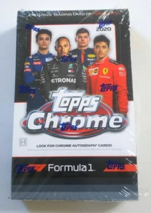 2020 TOPPS Formula 1 Chrome Box F1 Racing Factory Sealed 1Box Shrink shield Box - Picture 1 of 12