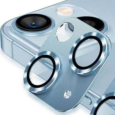 For iPhone 14 15 13 16 17 Pro Max Aluminum Alloy Camera Lens Protector Film - Image 1 of 4