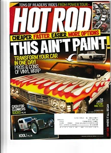 Revista Hot Rod edición de octubre de 2009. This Ain't Paint - Imagen 1 de 1