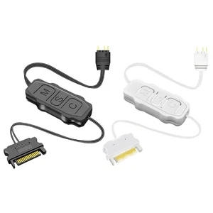 5V 3PIN ARGB Controllers Light Strips Controllers Cable for PC Motherboards - Afbeelding 1 van 10