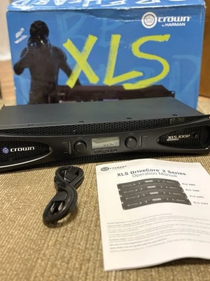 Crown XLS1002 350W Dual Channel Power Amplifier - Image 1 of 2