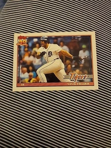 1991 Topps - Cecil Fielder #720 - Bild 1 von 2
