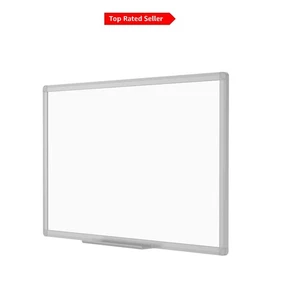Large Magnetic Whiteboard 120x90 cm - Easy Wipe & Elegant Design for Home/Office - Picture 1 of 9