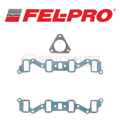 Fel Pro Intake Manifold Gasket Set for 1987 GMC V2500 6.2L V8 - Engine oz - Imagem 1 de 4