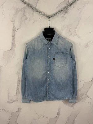 G-Star Raw Long Sleeve Denim Shirt Utility Style Size L - Image 1 of 4