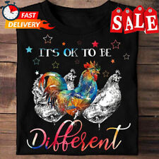 It’s Ok To Be Different Shirt, Autism Awareness, Autism Chicken Shirt S-5XL