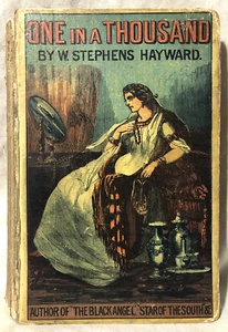 W Stephens Hayward - One In A Thousand - 1886 Charles Henry Clarke - Yellowback - Imagen 1 de 6