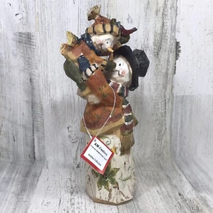 AM Creations Snowman “Father & Son” Figurine - Holliday Collection - NEW - Picture 1 of 10