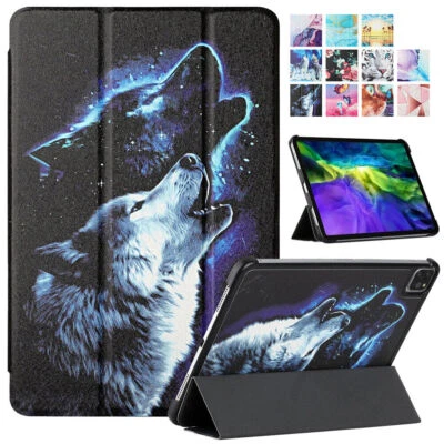 Case Protective Leather Cover For iPad 9.7" 5/6th iPad 10.2" 7/8/9th Gen Tablet - Image 1 of 2