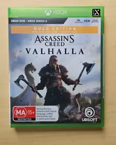 Assassin's Creed Valhalla Gold Edition Microsoft Xbox One Series X - Season Pass - Picture 1 of 3