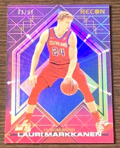 2021-22 Panini Recon Lauri Markkanen Blue Holo /99 #27