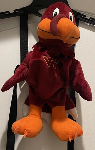 Virginia Tech Hokies Unisex Mini Backpack Purse Maroon Officially Liscenced Prod Cover