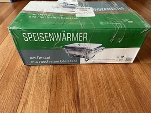 BRAND NEW: Dish Buffet Stainless Steel Chaffer - Picture 1 of 1