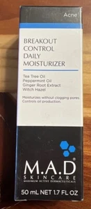 M.A.D MAD Skincare Breakout Control crema idratante quotidiana 50 ml/1,7 once sigillata - Foto 1 di 4