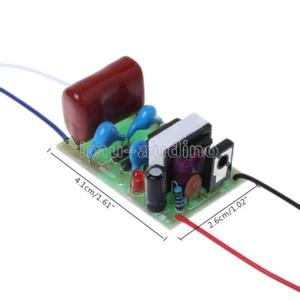 DC 3.7V to 1800V Booster Step Up Arc Pulse Motor High Voltage Boost Module - Bild 1 von 5