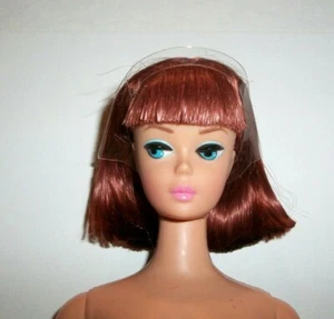 REPRO VINTAGE BARBIE RED CHIC SHORT HAIR AMERICAN GIRL DOLL BY MATTEL NFB - Picture 1 of 5