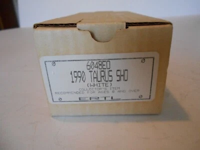 Vintage 1989 ERTL 1:25 Scale 1990 Taurus SHO Car, White, #6048EO, NIB Collector - Image 1 of 4