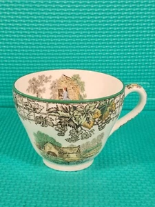 Vintage Copeland Spode BRYON Green Teacup 2 3/4” & - Picture 1 of 8