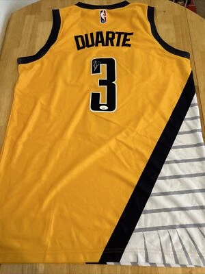 Chris Duarte Indiana Pacers Autographed Jersey JSA Certified - Image 1 of 4