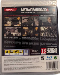 METAL GEAR SOLID 4: GUNS OF THE PATRIOTS - Sony Playstation 3 Spiel - PS3 - NEU! - Bild 1 von 2