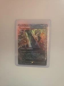 MTG x Final Fantasy Buster Sword (Borderless) Foil MINTY Pack Fresh - Picture 1 of 2