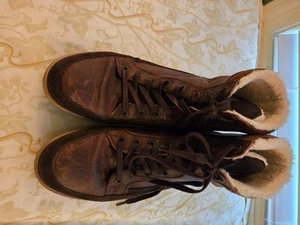 Authentische BB Herrenschuhe Leder und Lammfell gefüttert - Bild 1 von 5