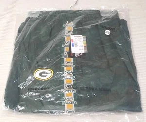 Vintage Green Bay Packers Game Day Turbo Zone gefütterte Windbreaker Hose Gr. XXL - Bild 1 von 5