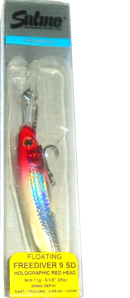 SALMO FREEDIVER 7 SD FLOATING 1/4oz. Crankbaits Fishing Lures Walleye