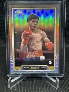 2024 Topps Chrome Boxing Johnny "Sugarcane" Canas Bronze Refractor #/225 - Bild 1 von 2
