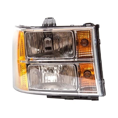 For GMC Sierra 2500 HD 07-14 Passenger Side Replacement Headlight CAPA Certified Foto 1 de 4