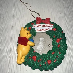 Merry Christmas Grandma Winnie The Pooh Ornament - Picture 1 of 2